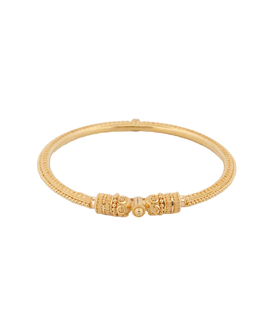 Bigeasy Jewellers 22K Gold Bangle – 13.83g, Size 2.4